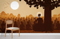 Buddha Preach Wallpaper Mural