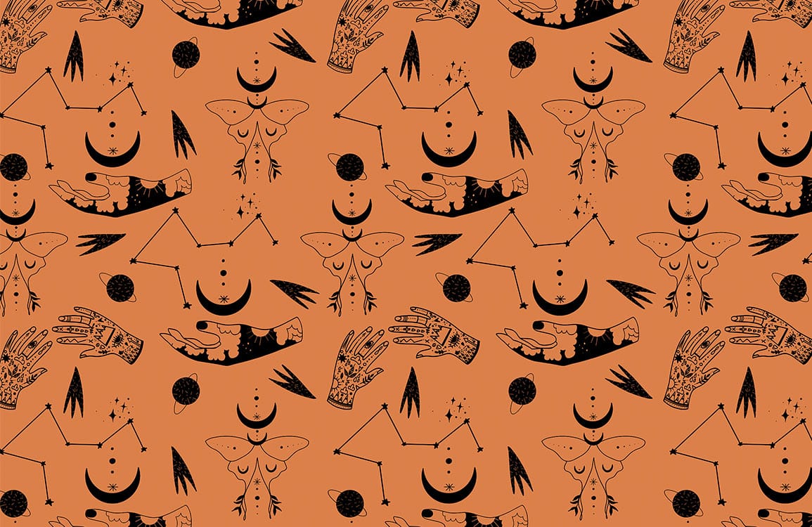Butterfly Divination Wallpaper Mural