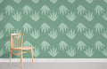 Cannabis Leaf Pattern Wallpaper Mural