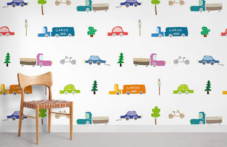 Cargo Bike Wallpaper Mural