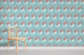 Carp Play II Wallpaper Mural