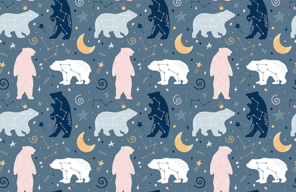 Polar Bears Wallpaper Mural