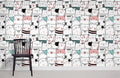 Cute Cats Wallpaper Mural
