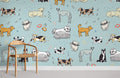 Cartoon Puppy Wallpaper Mural