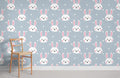 Blink Rabbits Wallpaper Mural