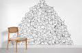 Cat Hill Wallpaper Mural