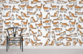 Cat Pose Collection Wallpaper Mural
