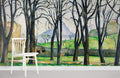 Chestnut Trees Wallpaper Mural