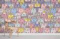 Christmas Cats Wallpaper Mural