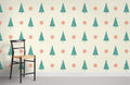 Christmas Trees Wallpaper Mural
