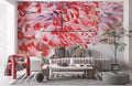 Pink Chrysanthemum Wallpaper Mural