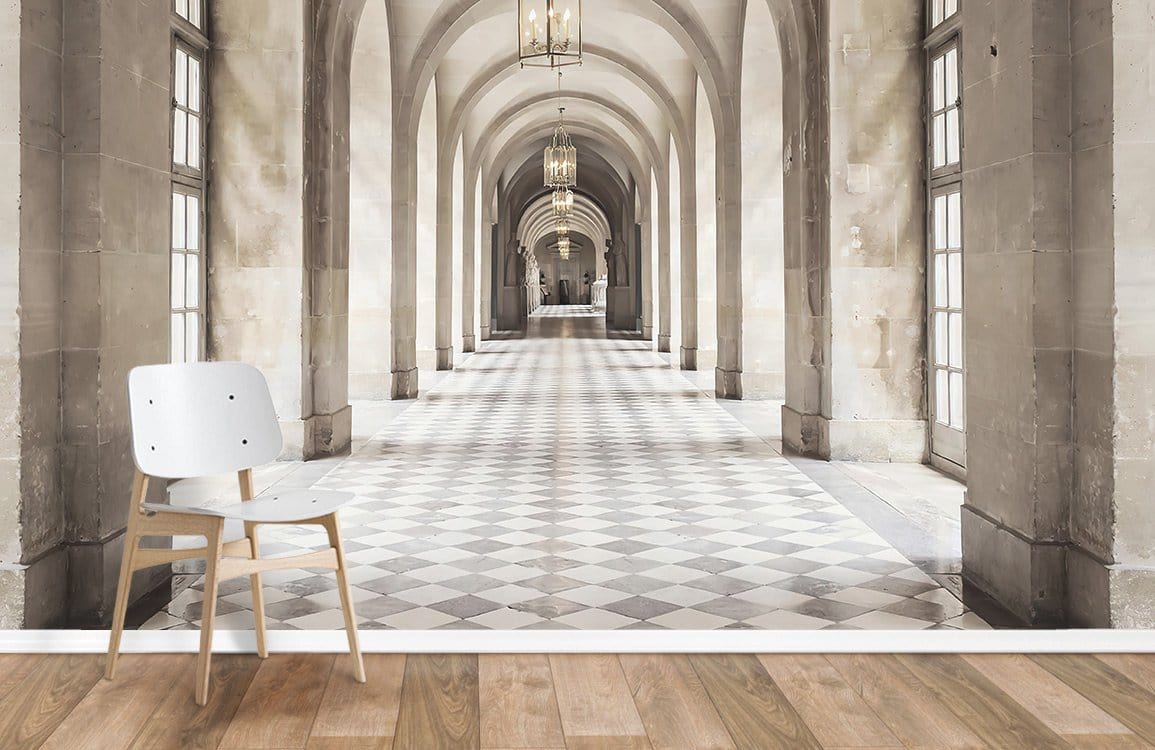 Classical Corridor Wallpaper Mural