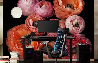 Cluster Bouquet Wallpaper Mural