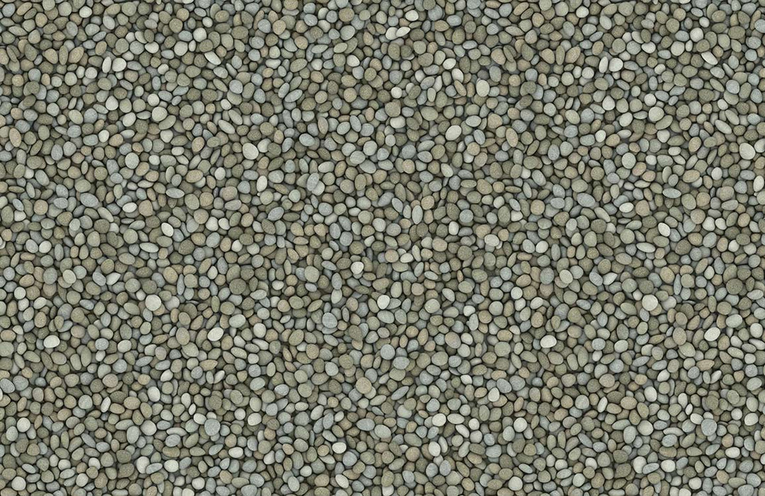 Cobblestone Texture Plain Wallpaper Mural