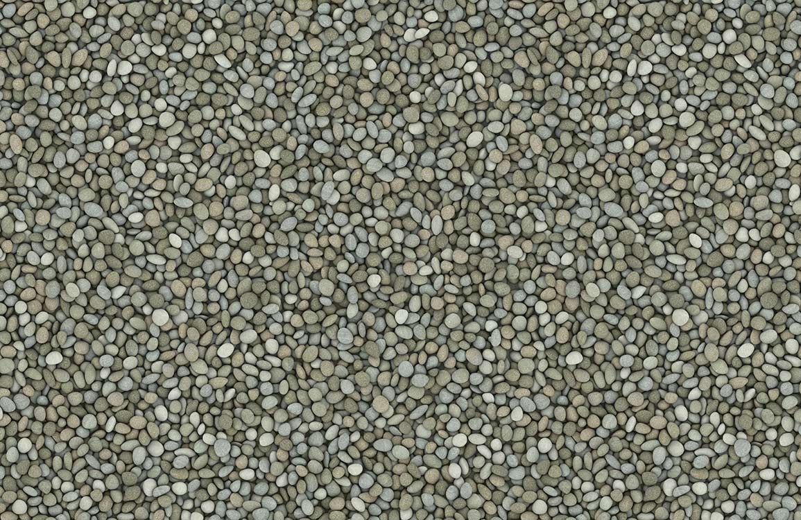 Cobblestone Texture Plain Wallpaper Mural
