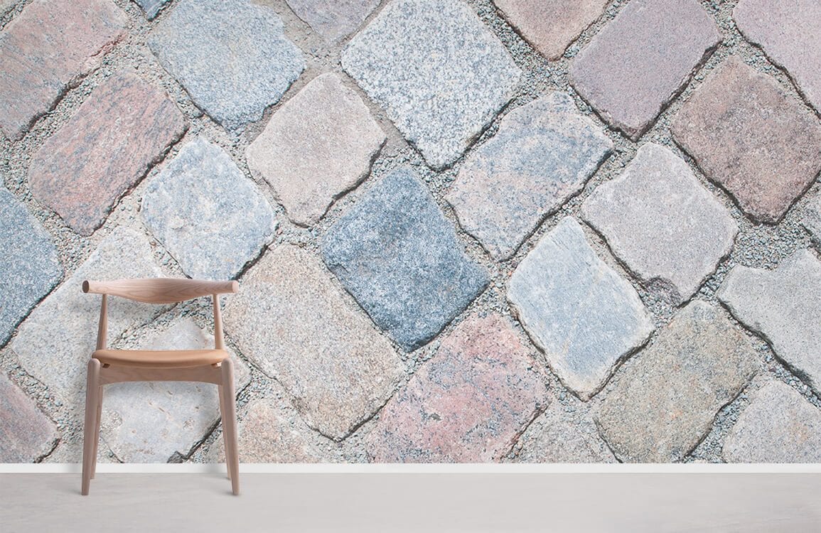 Colourful Brick Wallpaper Mural