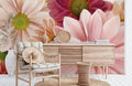 Colorful Chrysanthemum Wallpaper Mural