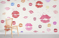 Colorful Lips Wallpaper Mural