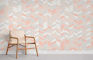 Colorful Parallelogram Wallpaper Mural