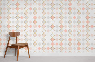 Colorful Rhombuses ll Wallpaper Mural