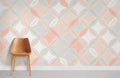 Colorful Seamless Circle Wallpaper Mural