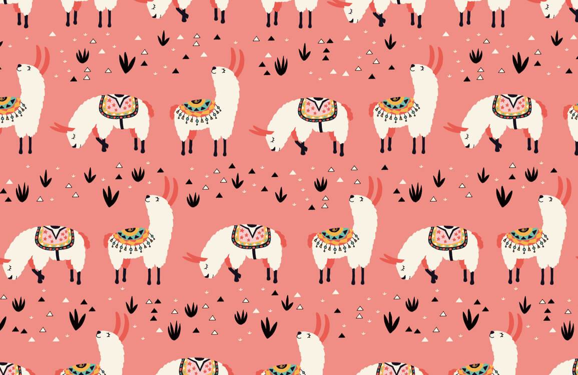 Lama Wallpaper Mural