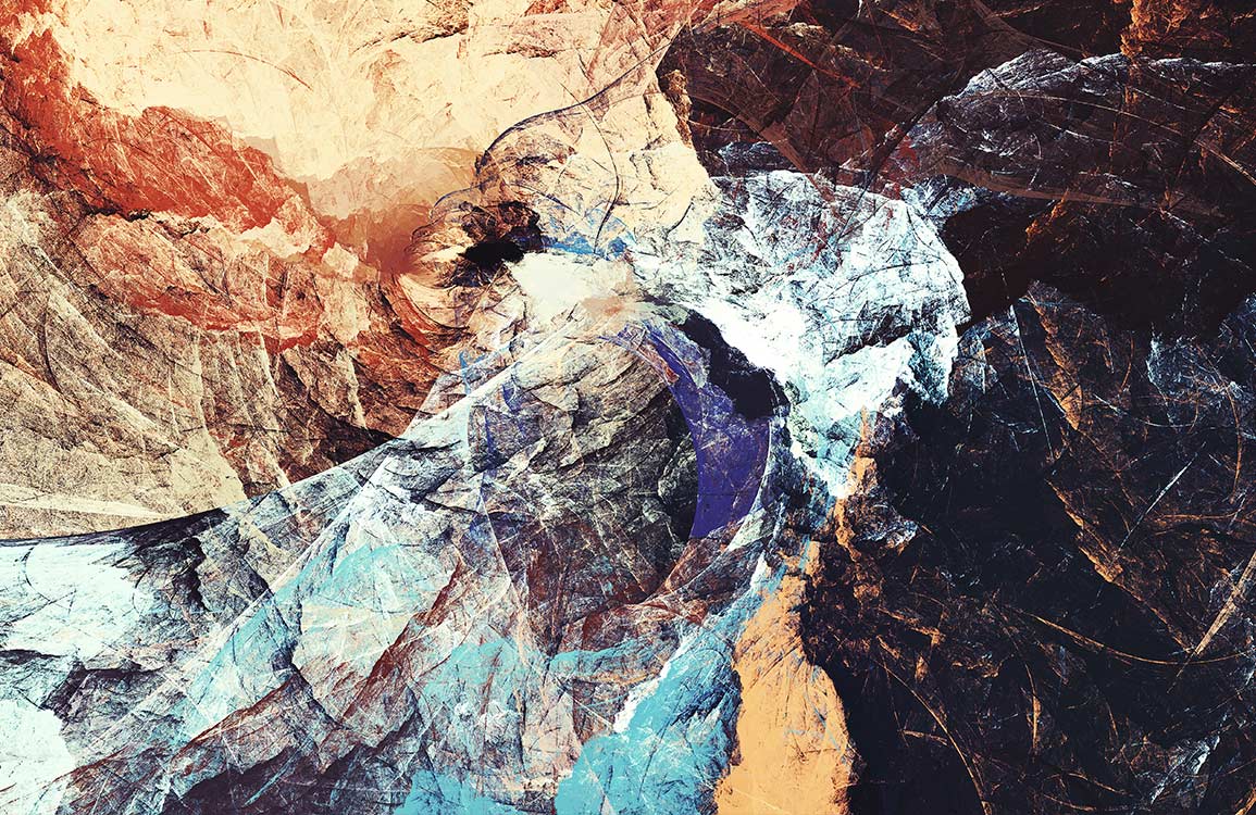 Abstract Textured Earth Tones Mural Wallpaper for Contemporary Interiors Décor