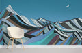 Colourful Mountain II Wallpaper Mural