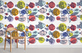 Colourful Sea Fish Wallpaper Mural