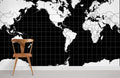 Cool Map Wallpaper Mural