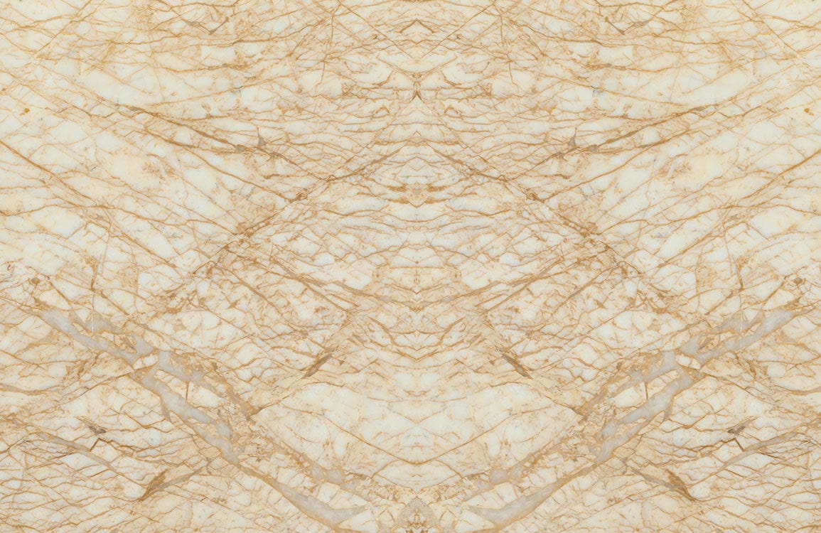 Elegant Beige Marble Textured Wallpaper with Intricate Natural Stone Pattern