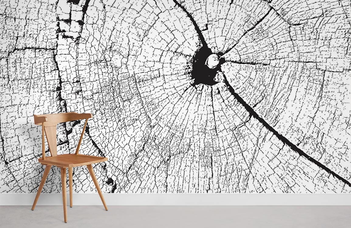 Old Wood Wallpaper Mural