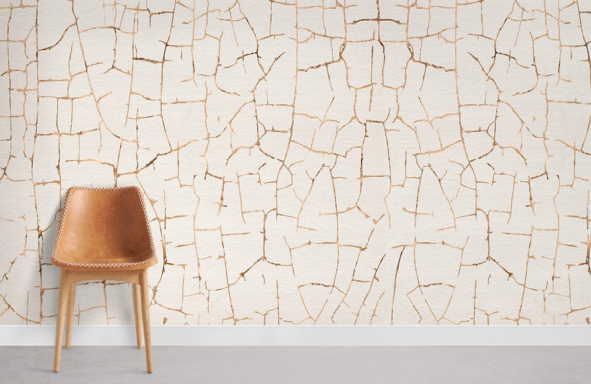 Cracked Earth Wallpaper Mural