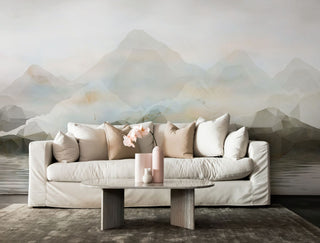 Crystal Mountains Wallpaper Mural