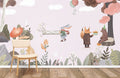 Forest Party Wallpaper Mural