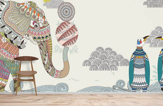 Elephant Wallpaper Mural