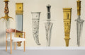 Daggers and Sheaths Wallpaper Mural