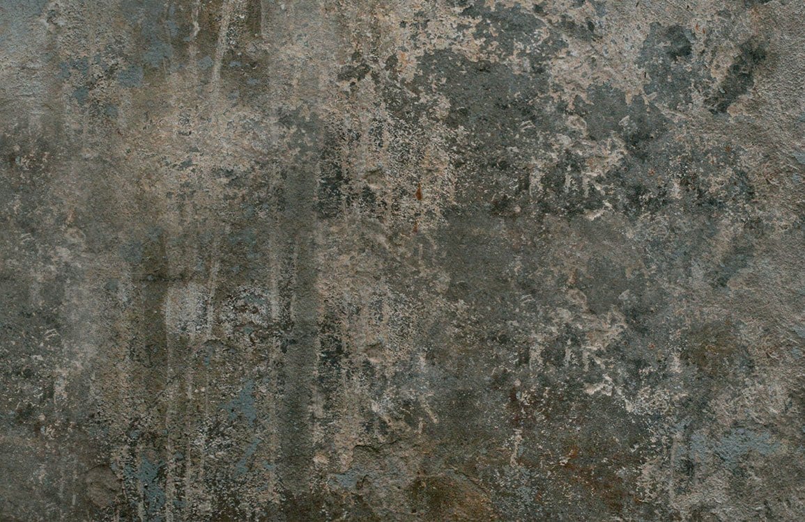 Vintage Industrial Concrete Texture Wallpaper in Classic Grey and Subtle Blue Tones
