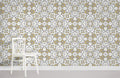 Damask Pattern Wallpaper Mural