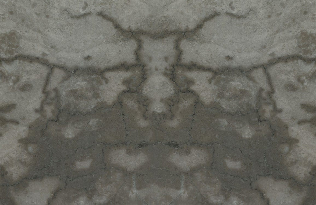 Grey Textured Marble Effect Abstract Mural Wallpaper for Elegant Interiors
