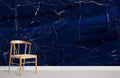 Dark Blue Crystal Geode Wallpaper Mural