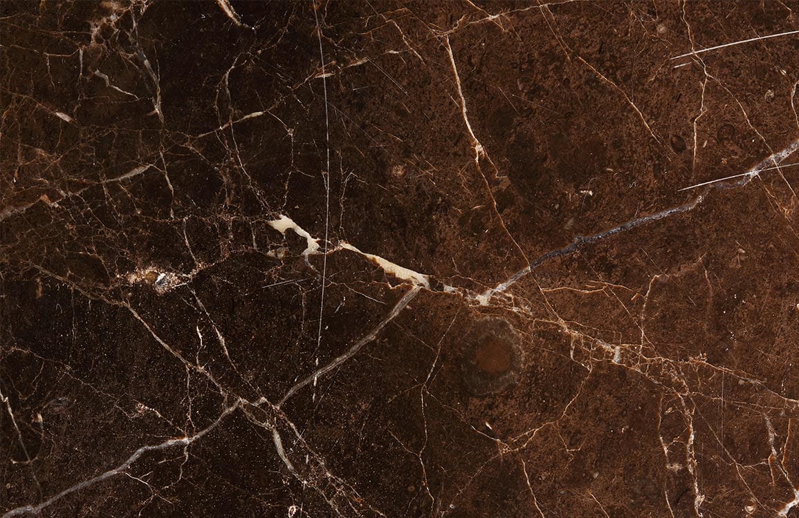 Luxe Brown Marble Effect Wallpaper with Elegant Veined Natural Design