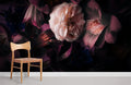 Pink Floral Wallpaper Mural