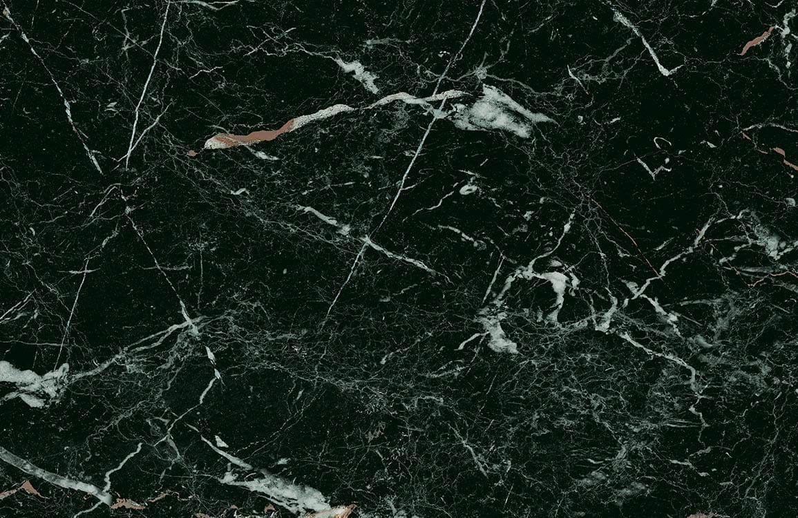 Luxurious Black Marble Effect Wallpaper with Exquisite White Veining - Elegant Style