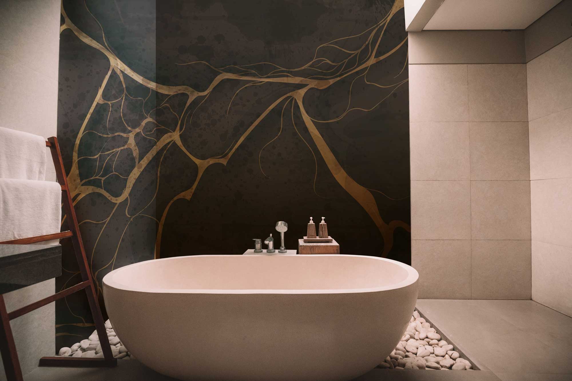 Download Modest Elegance in Bathroom Decor | Wallpapers.com