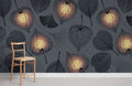 Dark Leaf Wallpaper Mural