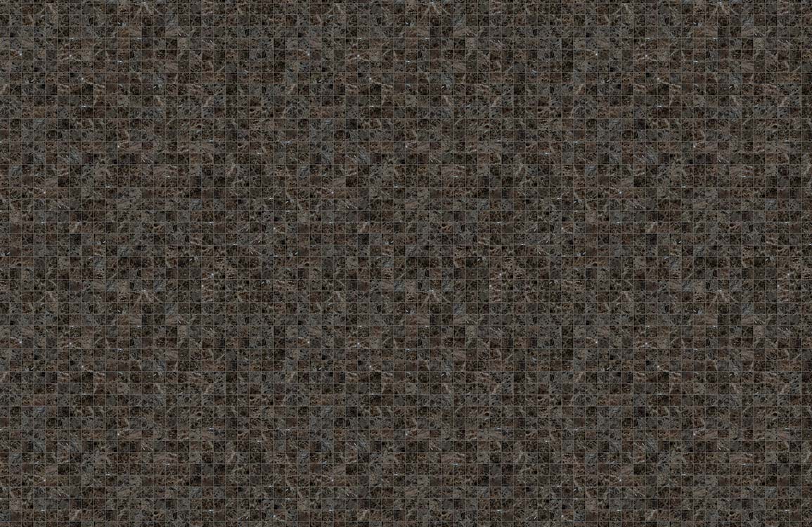 Elegant Charcoal Geometric Mosaic Wallpaper - Modern Dark Textured Design