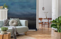 Dark Watercolor Wallpaper Mural
