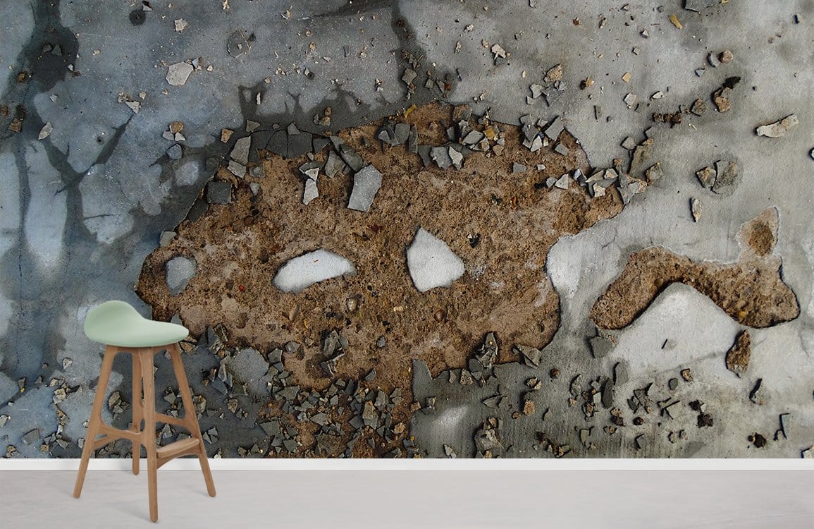 Dilapidated walls Wallpaper Mural