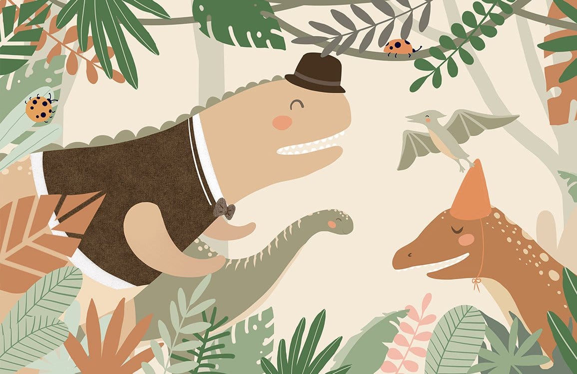 Dinosaurs Wallpaper Mural